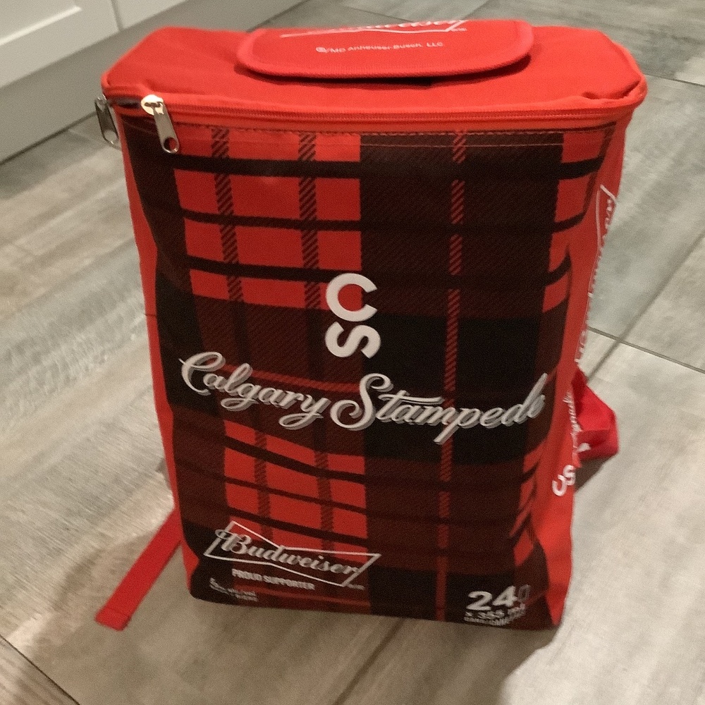 Calgary Stampede Budweiser Cooler Backpack